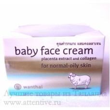 Baby Face, супер крем для нормальной кожи, Wanthai 20 гр. 