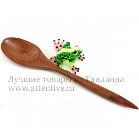 Кокосовая ложечка, маленькая для скрабов и сол