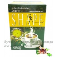 Полезный тайский кофе, правильное похудение Shape, 180 гр.