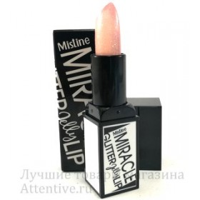 Устойчивая помада желе Miracle glitter jelly lip, Mistine, 31 г.