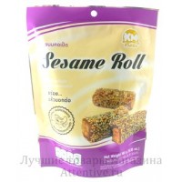 Вкусные кунжутные роллы с орехом Sesame roll 180 гр.