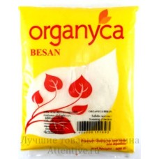 Нутовая мука 100% органик, Besan 500 гр.