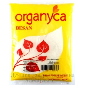 Нутовая мука 100% органик, Besan 500 гр.