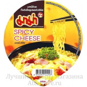 Лапша тайская, острый сыр Spicy Ceese, Mama, 63 гр.