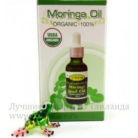 Моринга, масло семян, 100% Organic, 30 мл.