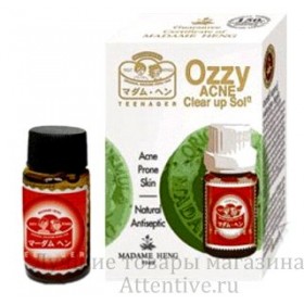 Быстрое лечение проблемной кожи Madame Heng Ozzy Acne clear up sol, 14 мл.