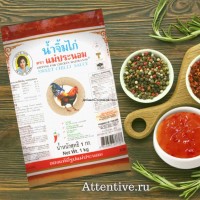 Знаменитый тайский остро-сладкий соус Mae Pranom Dipping for Chicken, 1 литр. 