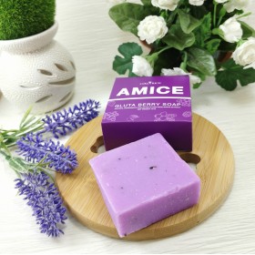 Черника ягодное мыло, для лица, омолаживающее, Amice 50 гр.