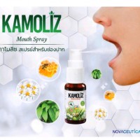 Спрей для горла эффективный, натуральный тайский, Kamoliz, 15 мл. 