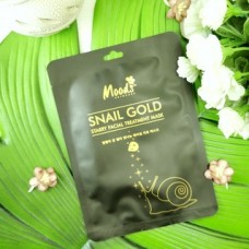 Сияющее лицо, улиточная маска антивозрастная, Snail Gold Moods, 1 шт. 38 мл.