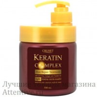 Маска для роста волос Супер Кератиновый комплекс с церамидами Keratin, 500 мл.