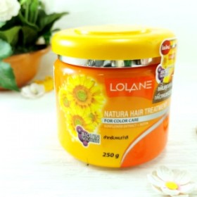 Питательная, сохраняющая цвет маска для волос Lolane Hair Treatment (с экстрактом подсолнечника) 250мл