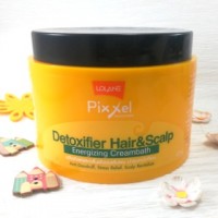 Профессиональная мега маска для волос Детокс-Антистресс, Lolane Pixxel Detoxifier, 475 мл.