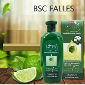 Восстанавливающий шампунь BSC FALLES Kaffir Lime против выпадения волос с натуральной эссенцией 180 мл