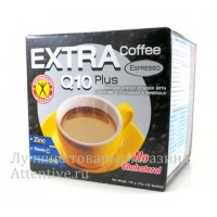 Кофе для похудения эспрессо «Extra Coffee Q10 Plus», 10 саше