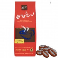 Тайский кофе с карамелью, растворимый Khao Shong Coffee, 200 гр. 